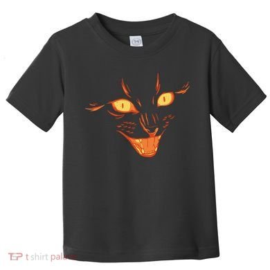 Halloween Cat Face Toddler T-Shirt