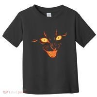 Halloween Cat Face Toddler T-Shirt thumb 0