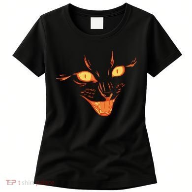 Halloween Cat Face Women's T-Shirt