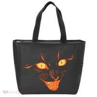 Halloween Cat Face Tote Bag thumb 0