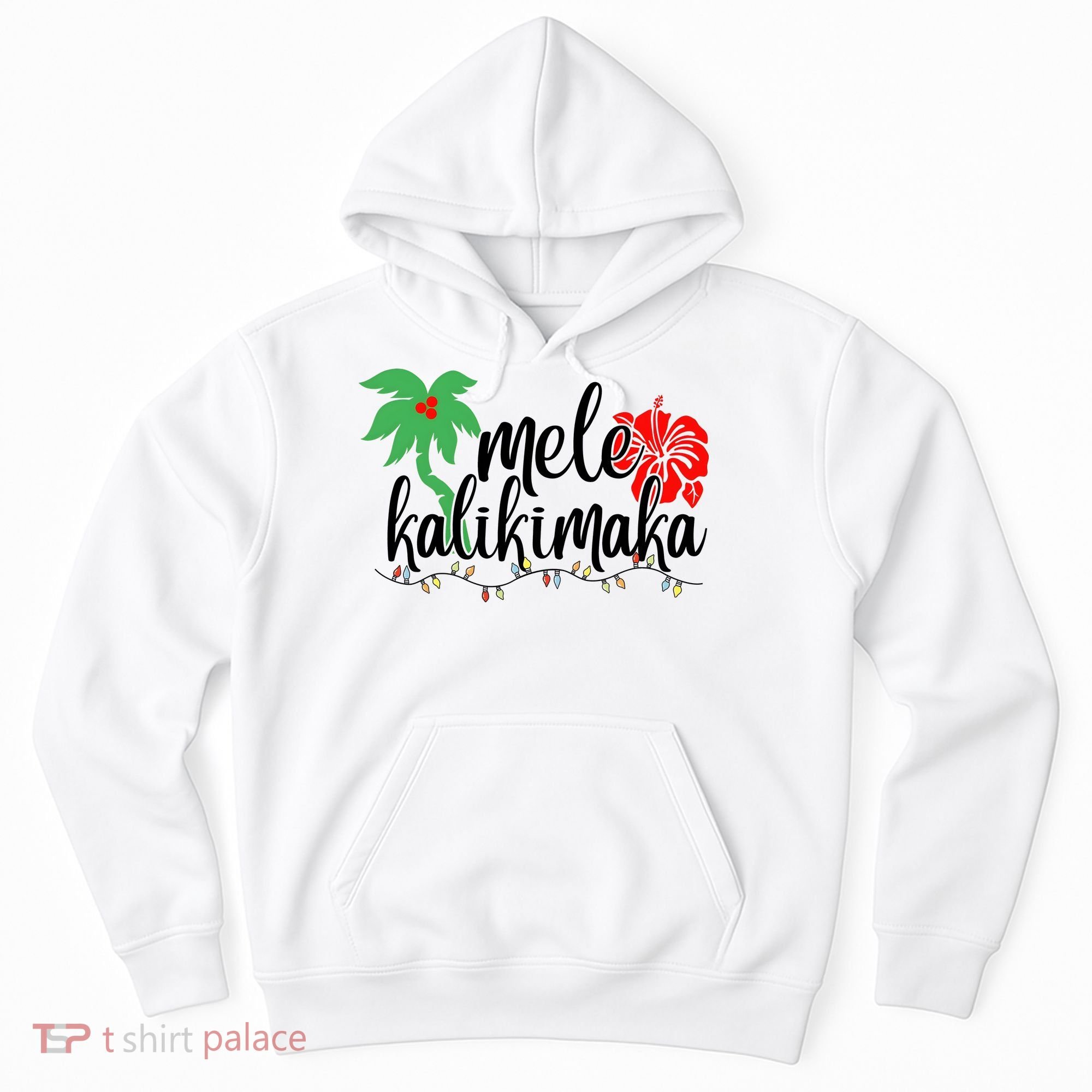 Hawaiian Christmas Family Mele Kalikimaka Hoodie