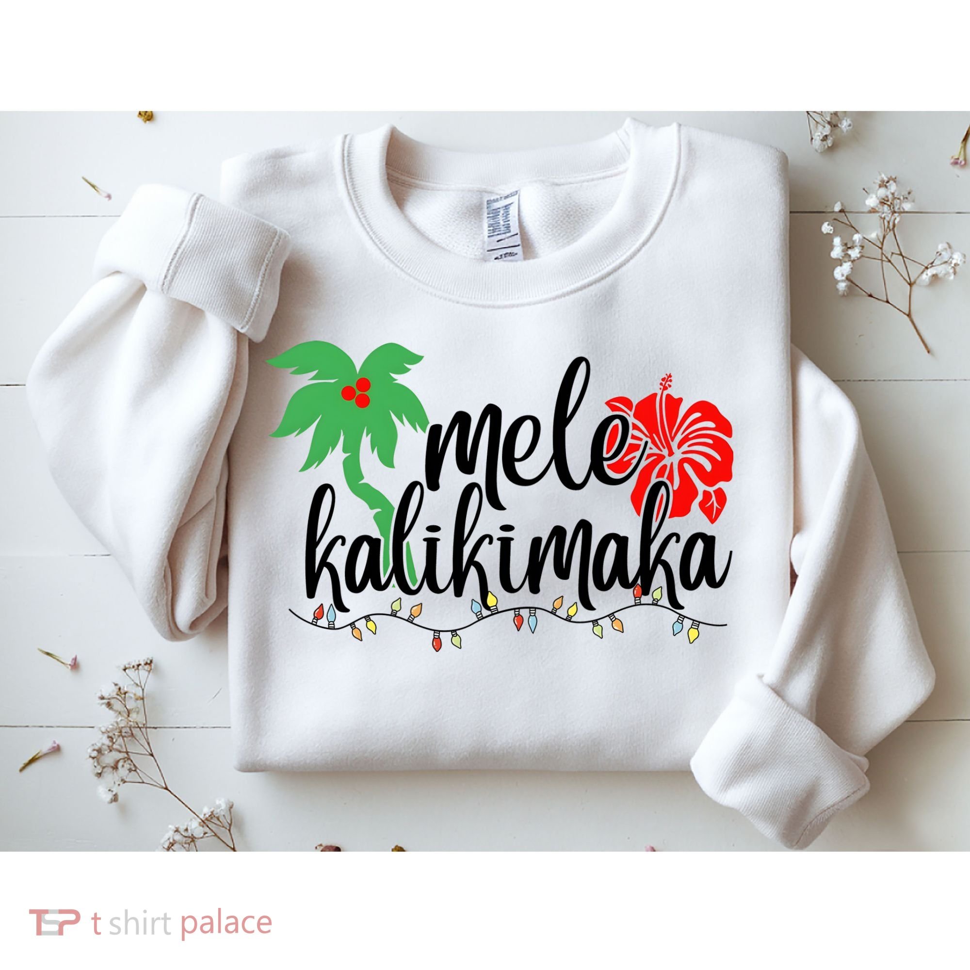 Hawaiian Christmas Family Mele Kalikimaka Sweatshirt