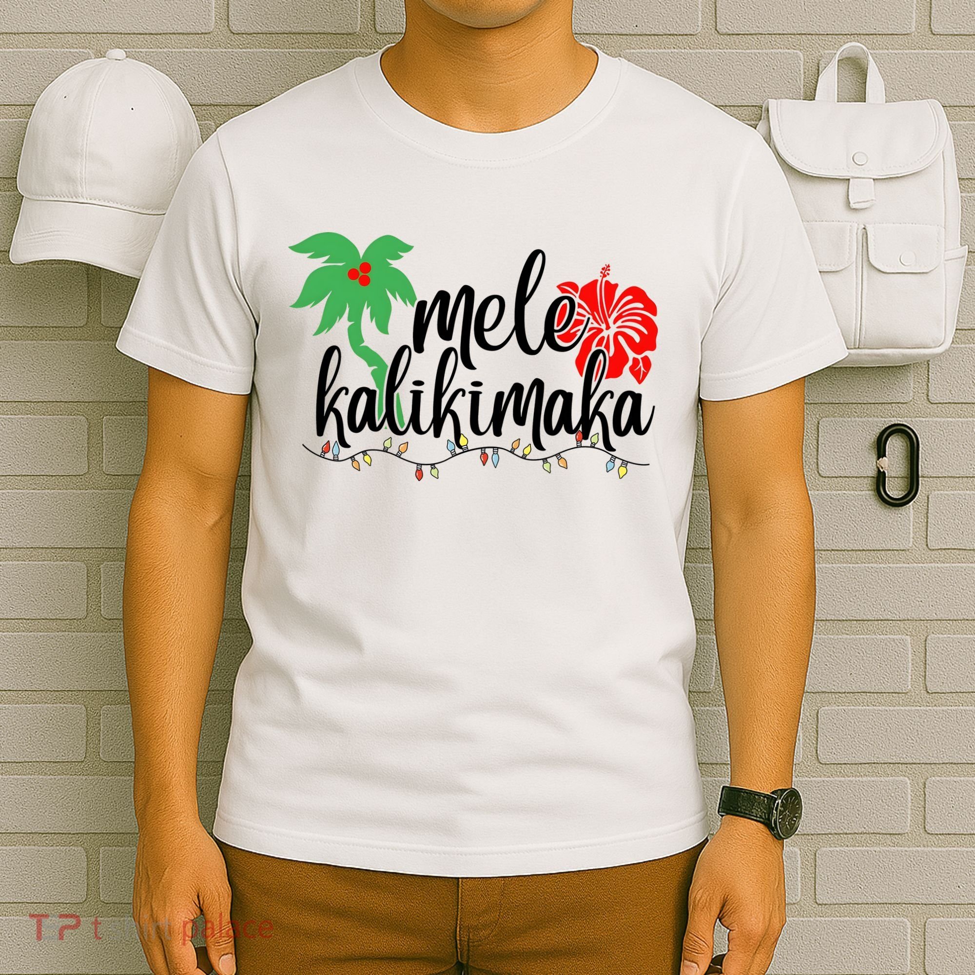 Hawaiian Christmas Family Mele Kalikimaka T-Shirt