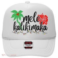 Hawaiian Christmas Family Mele Kalikimaka Hat thumb 0