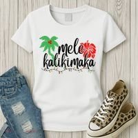 Hawaiian Christmas Family Mele Kalikimaka Women's T-Shirt thumb 3