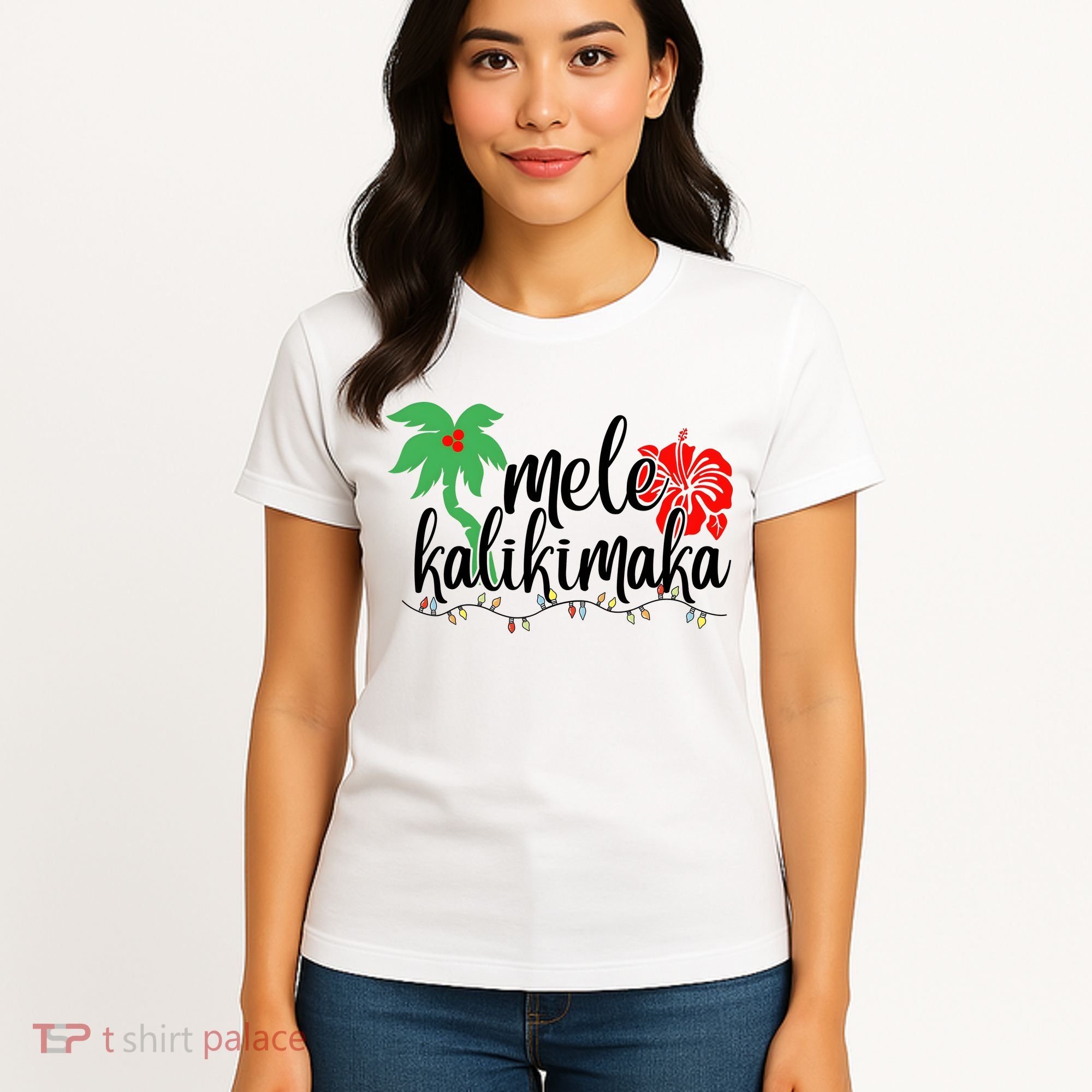 Hawaiian Christmas Family Mele Kalikimaka Women's T-Shirt