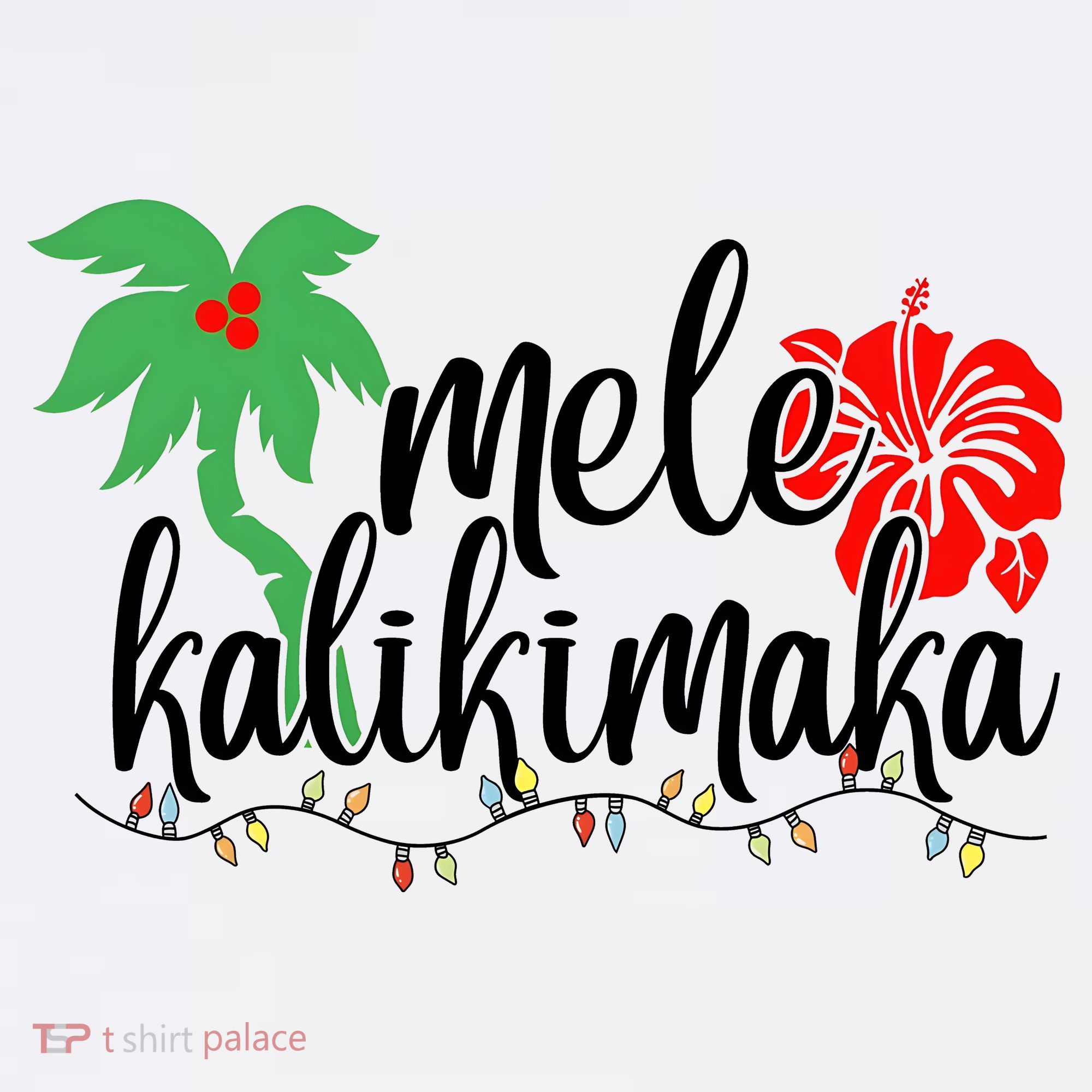 Hawaiian Christmas Family Mele Kalikimaka Women's T-Shirt