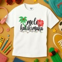 Hawaiian Christmas Family Mele Kalikimaka Kids T-Shirt thumb 3
