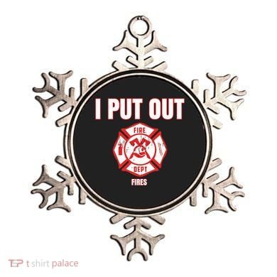 Halloween Costume Funny Firefighter I Put Out Fires Firemen Ornament
