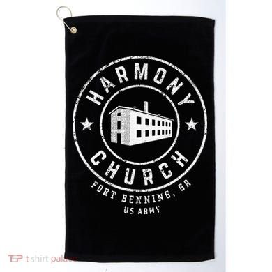 Harmony Church Fort Benning GA Golf Towel