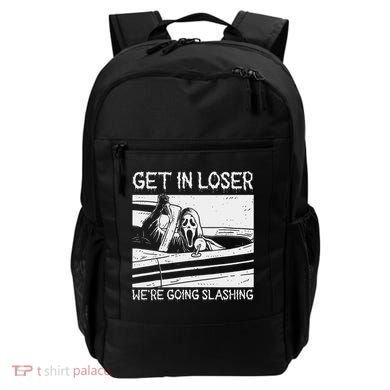 Horror Characters Get In Loser Were Going Slashing Backpack
