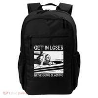 Horror Characters Get In Loser Were Going Slashing Backpack thumb 0