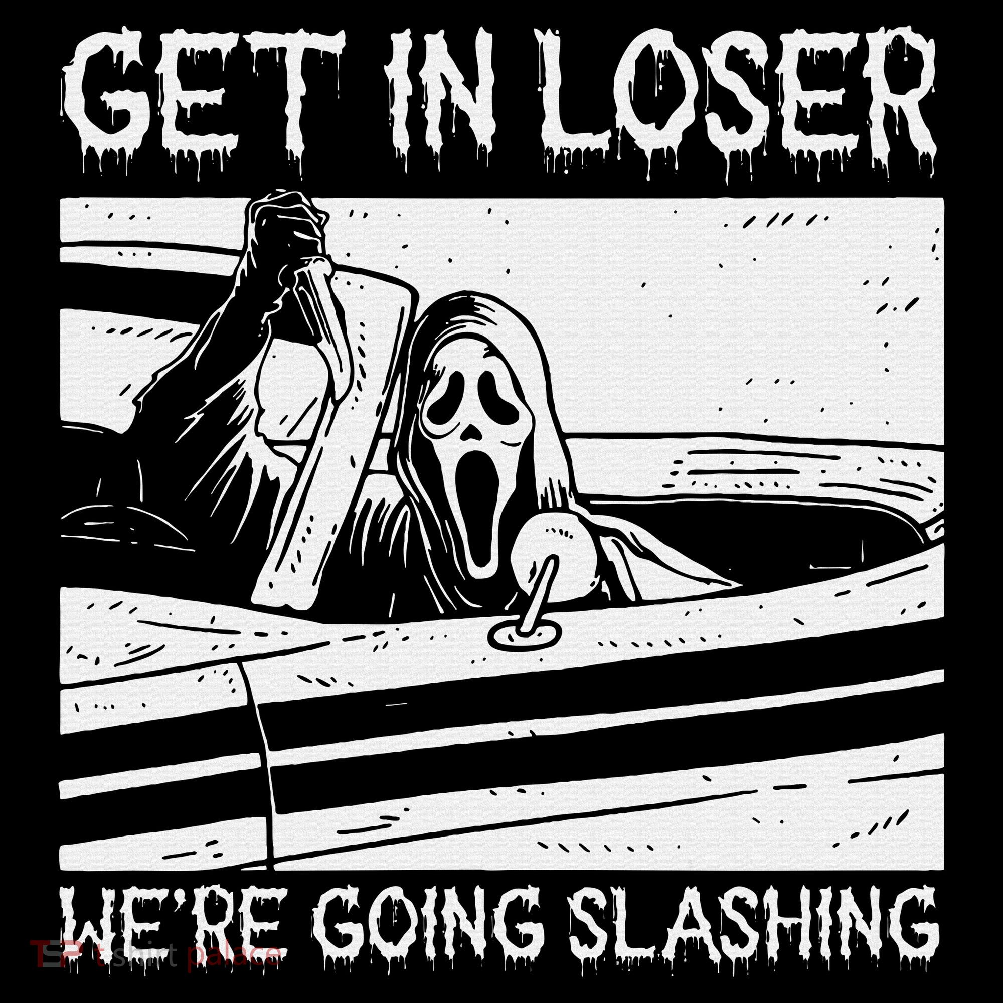 Horror Characters Get In Loser Were Going Slashing Mousepad