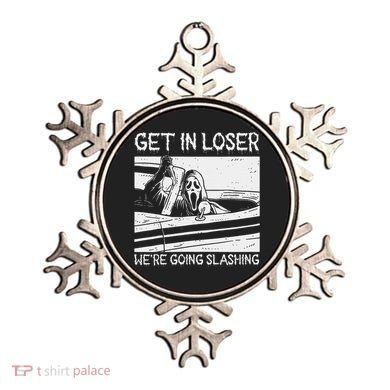 Horror Characters Get In Loser Were Going Slashing Ornament