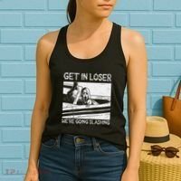Horror Characters Get In Loser Were Going Slashing Women's Tank Top thumb 2