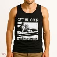 Horror Characters Get In Loser Were Going Slashing Tank Top thumb 3
