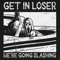 Horror Characters Get In Loser Were Going Slashing Women's Long Sleeve Shirt thumb 2