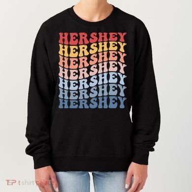 Hershey City Groovy Retro Women's Sweatshirt