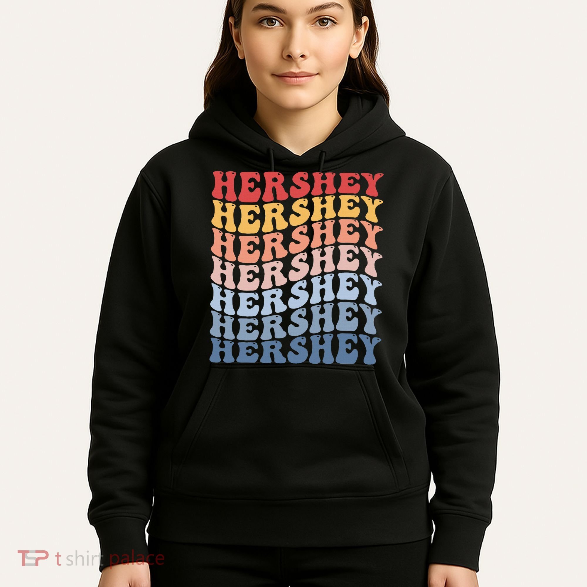 Hershey City Groovy Retro Hoodie