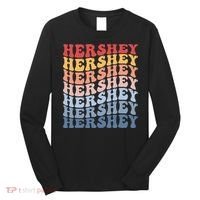 Hershey City Groovy Retro Long Sleeve Shirt thumb 0