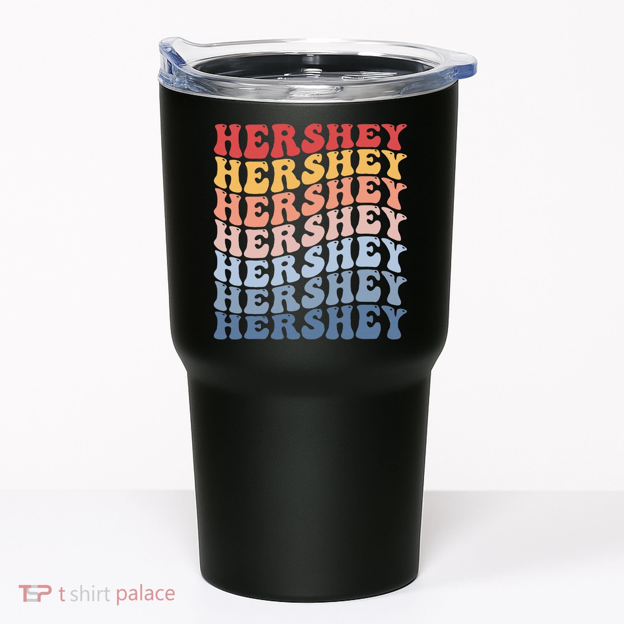 Hershey City Groovy Retro Tumbler