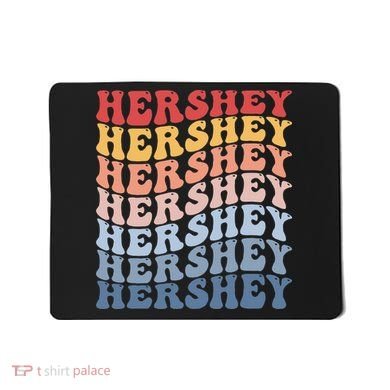 Hershey City Groovy Retro Mousepad
