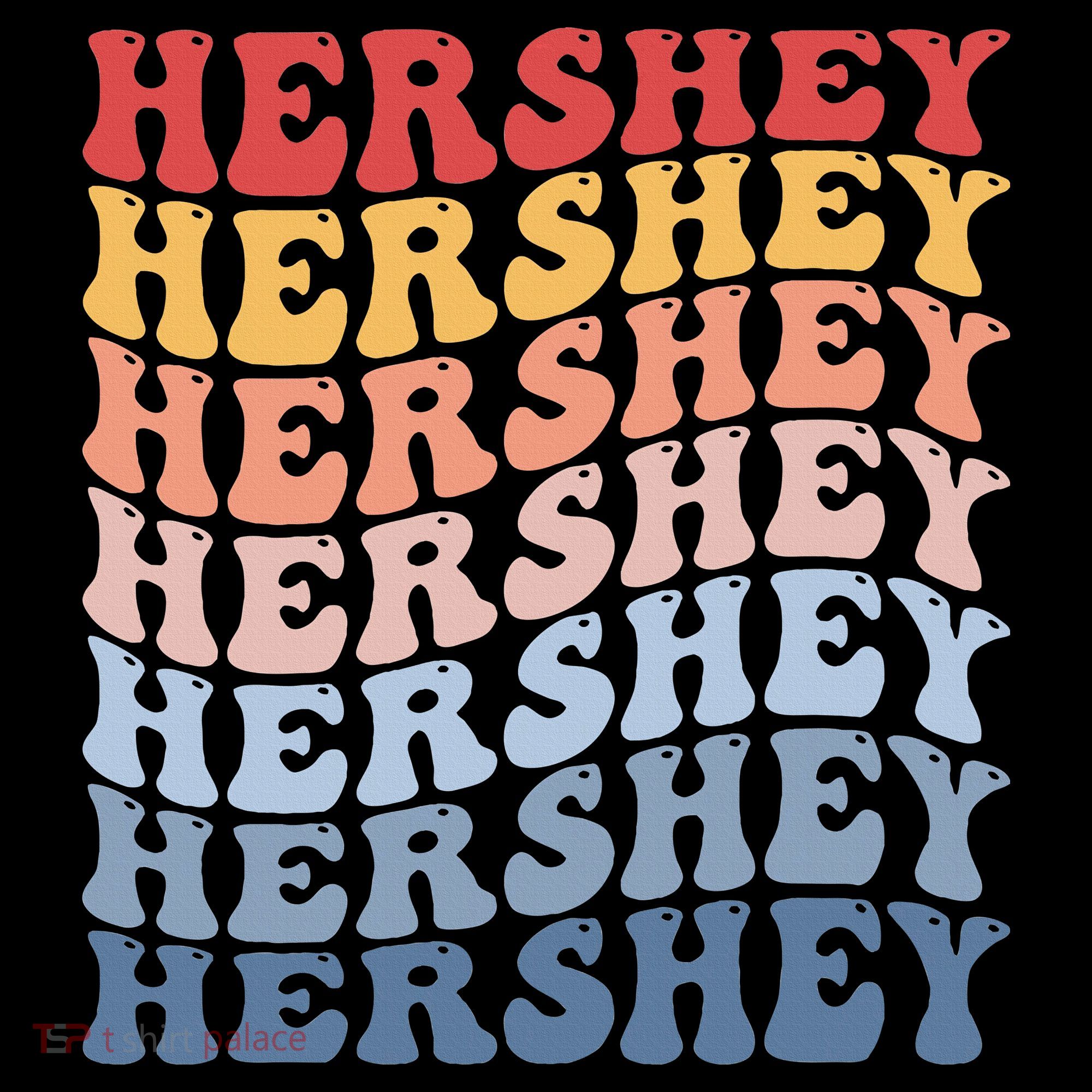 Hershey City Groovy Retro Mousepad