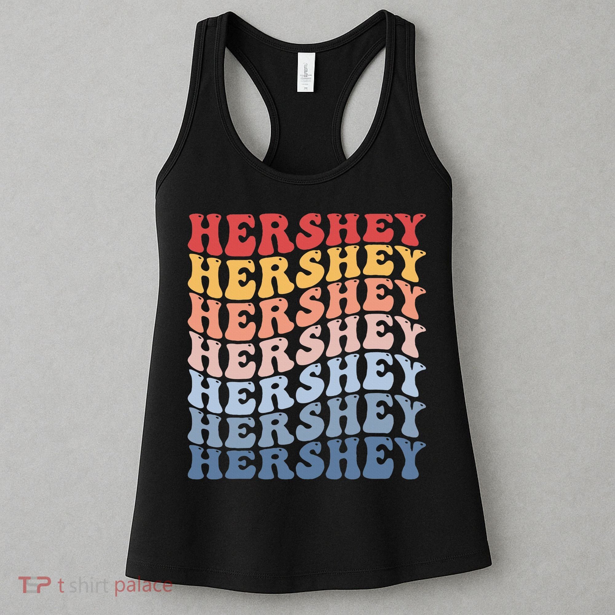 Hershey City Groovy Retro Women's Tank Top