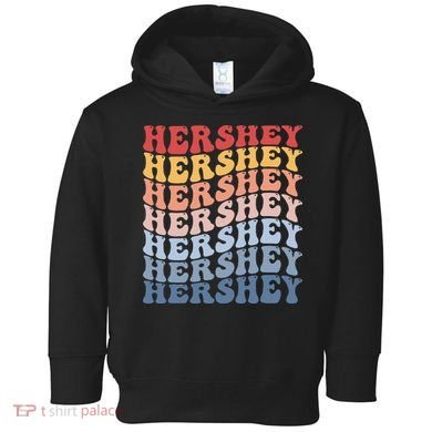 Hershey City Groovy Retro Toddler Hoodie