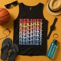 Hershey City Groovy Retro Tank Top thumb 4