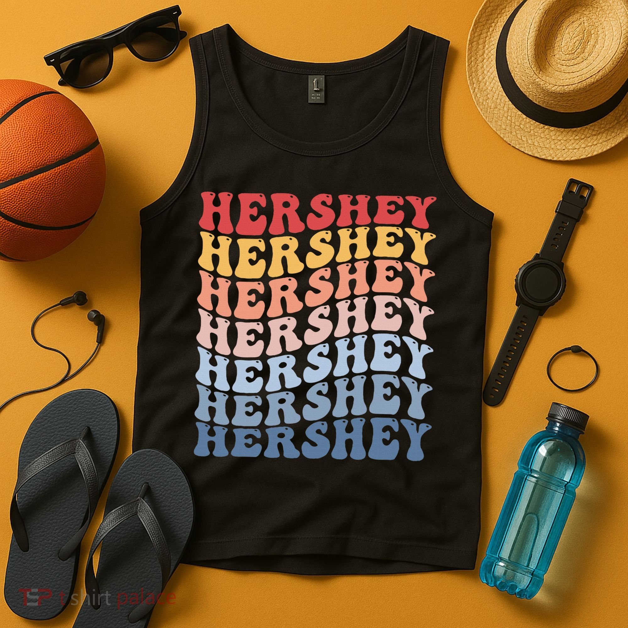 Hershey City Groovy Retro Tank Top