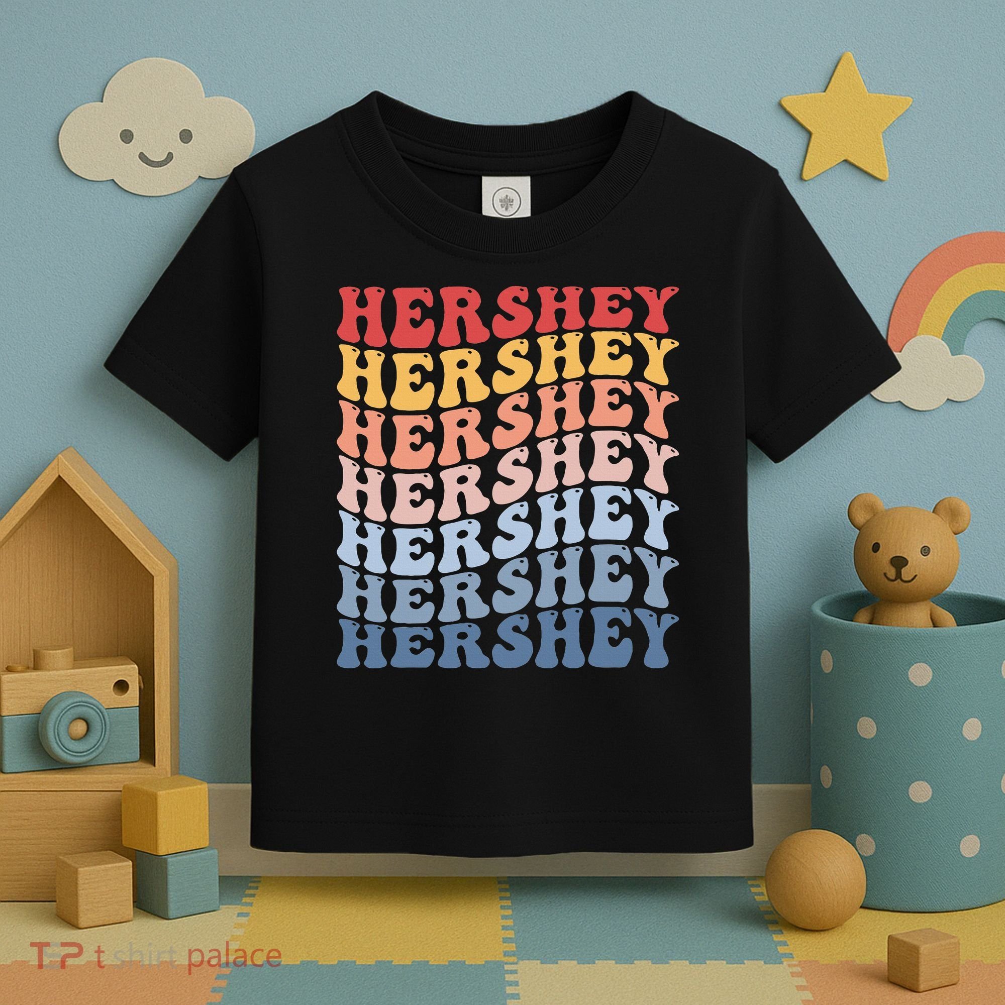 Hershey City Groovy Retro Toddler T-Shirt