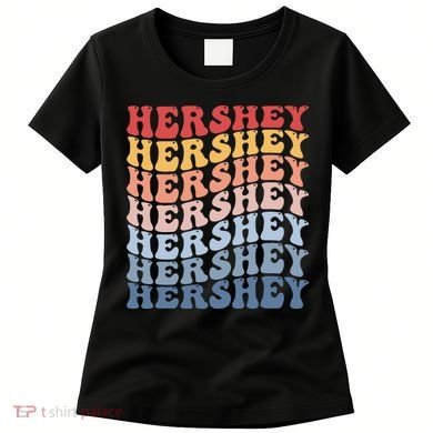 Hershey City Groovy Retro Women's T-Shirt