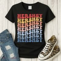 Hershey City Groovy Retro Women's T-Shirt thumb 3
