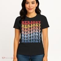 Hershey City Groovy Retro Women's T-Shirt thumb 4