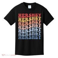 Hershey City Groovy Retro Kids T-Shirt thumb 0