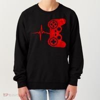 Heartbeat Controller Gamer Women's Sweatshirt thumb 0