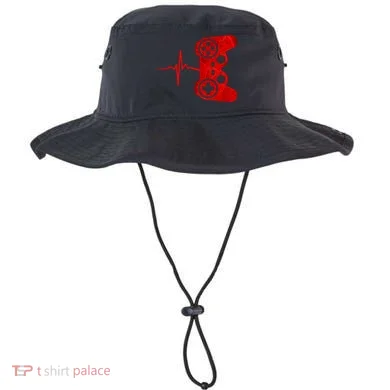 Heartbeat Controller Gamer Bucket Hat