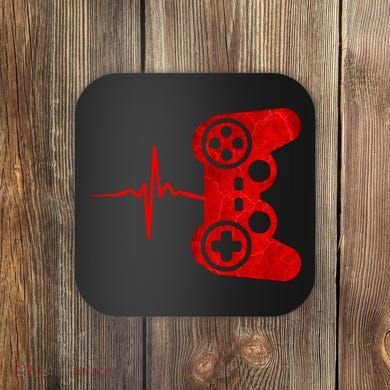Heartbeat Controller Gamer Coaster