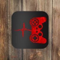 Heartbeat Controller Gamer Coaster thumb 0