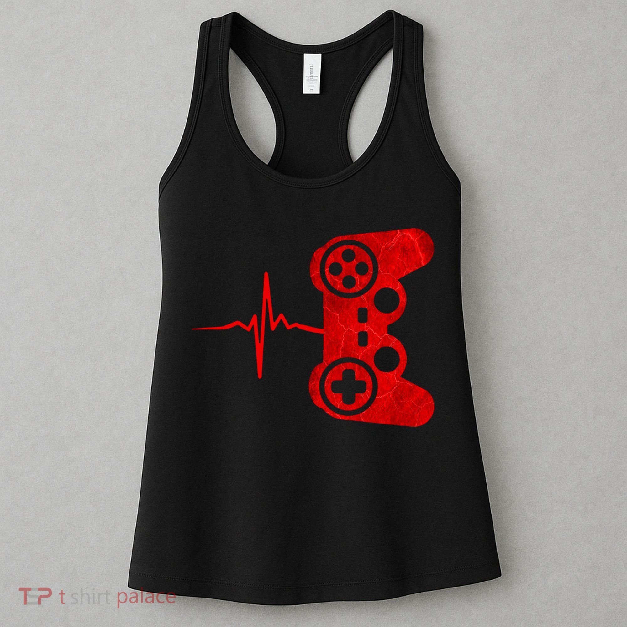 Heartbeat Controller Gamer Women's Tank Top
