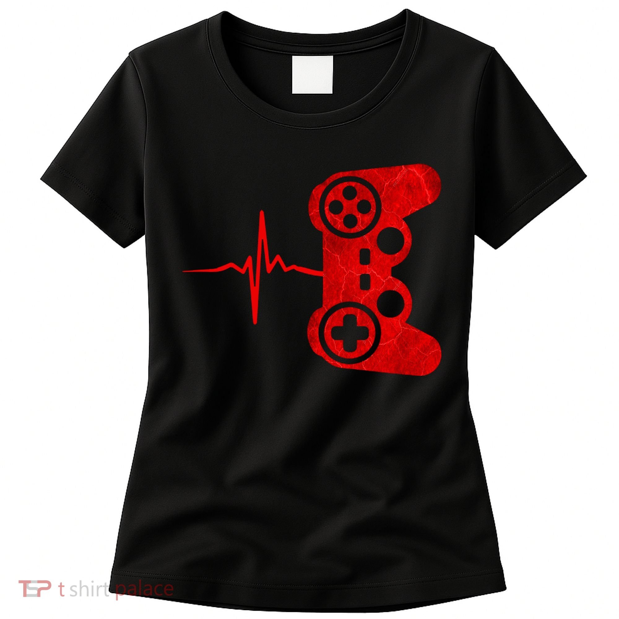 Heartbeat Controller Gamer Women's T-Shirt