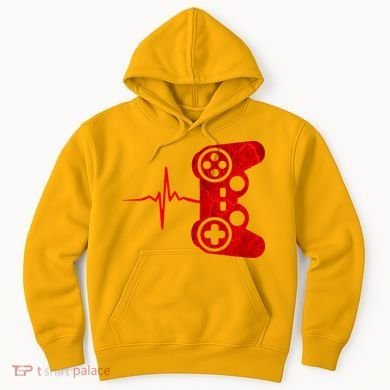 Heartbeat Controller Gamer Hoodie