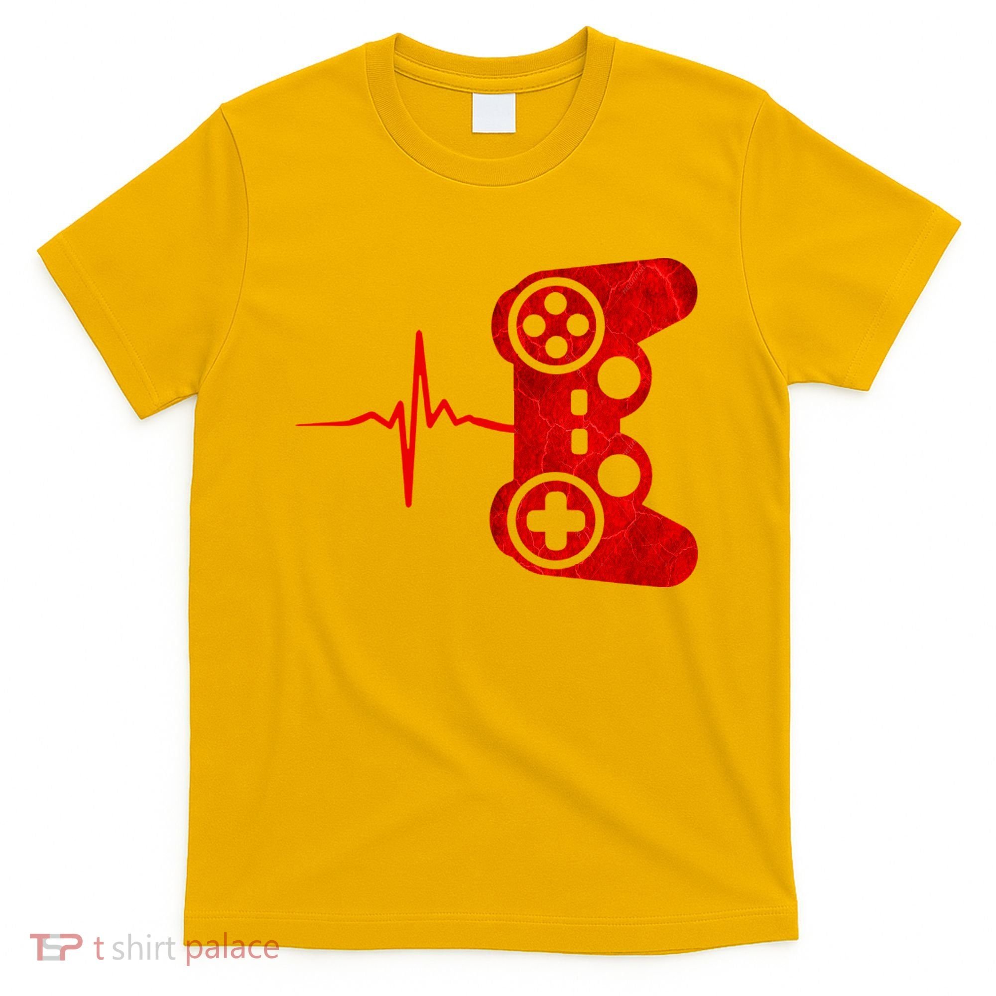 Heartbeat Controller Gamer T-Shirt
