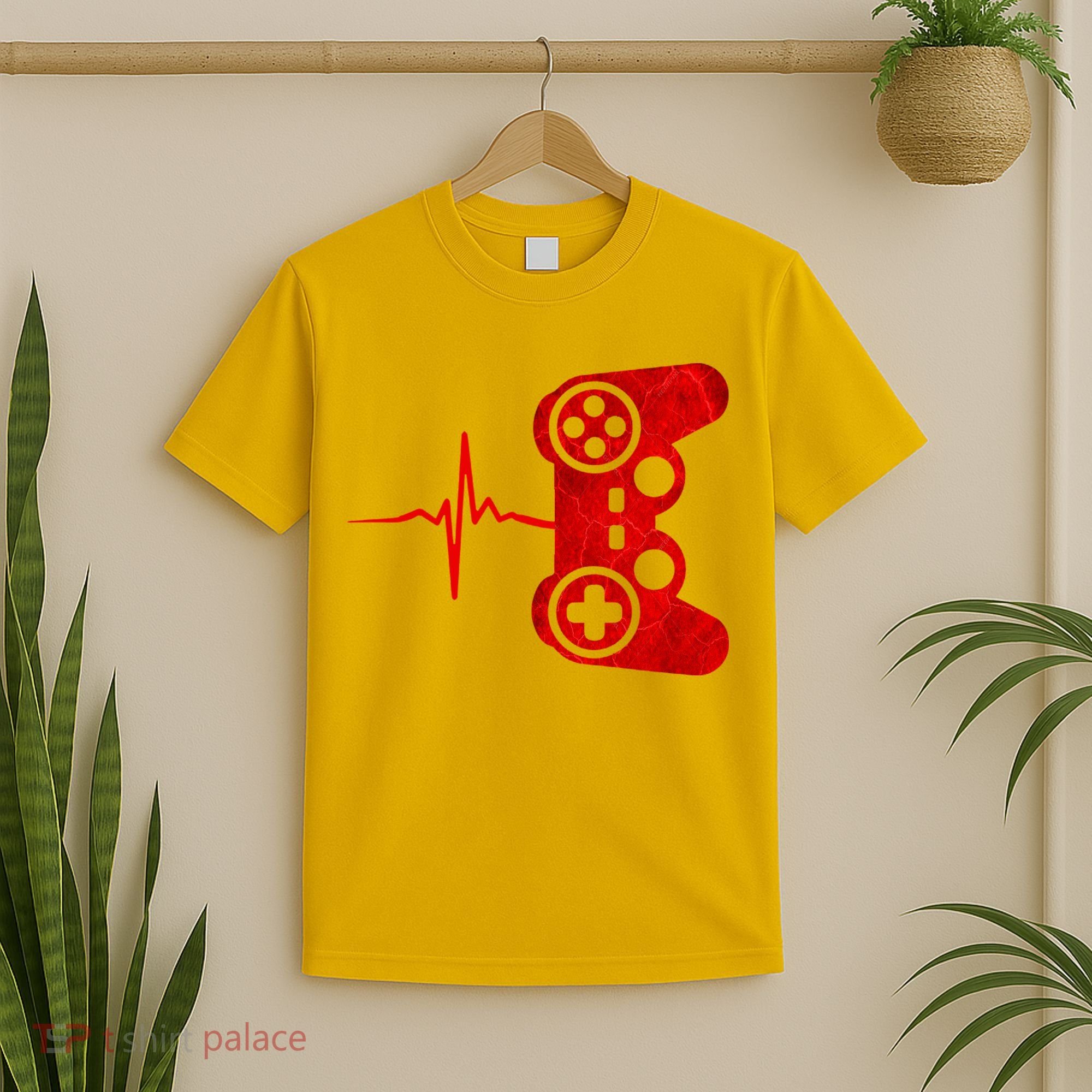 Heartbeat Controller Gamer T-Shirt