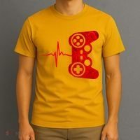 Heartbeat Controller Gamer T-Shirt thumb 3