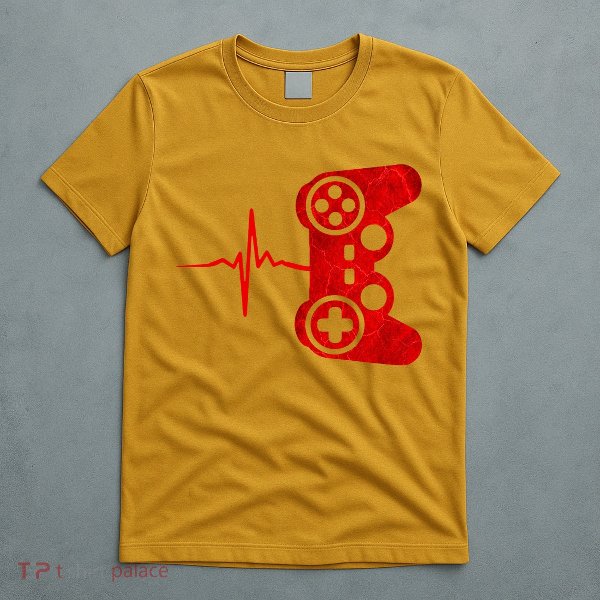 Heartbeat Controller Gamer T-Shirt