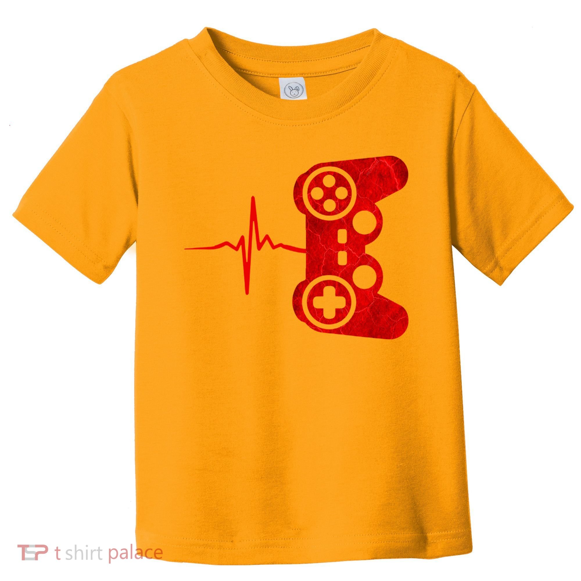 Heartbeat Controller Gamer Toddler T-Shirt