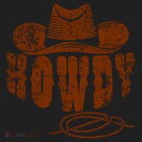 Howdy Cowboy Gift Golf Towel thumb 3