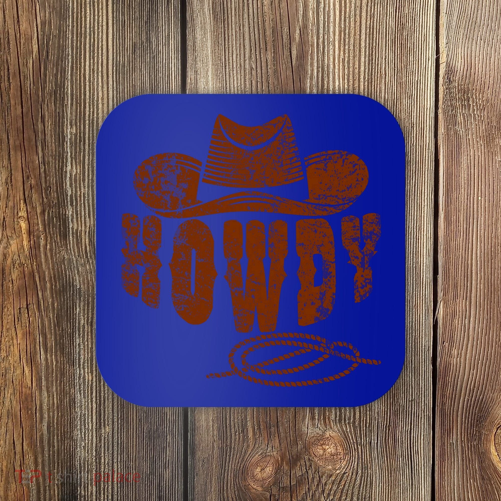 Howdy Cowboy Gift Coaster